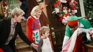 Nick (Jack Wagner) spent time with his son Jack (Frank and Morgan Gingerich) during the holidays on The Bold and the Beautiful | Image: JPI